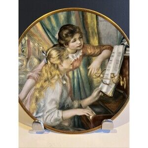 The Children of Renoir At the Piano Renoir Louvre Paris France Pickard China USA